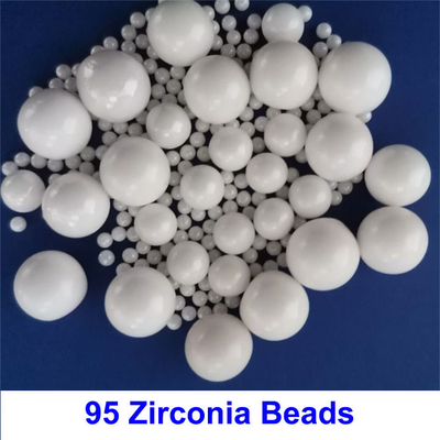 Стабилизированная иттрием окись циркония отбортовывает 95 шариков Zirconia Yttria в покрытии краски
